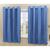 Cortina Blackout PVC Corta 100 % a Luz 2,20 m x 1,30 m Plástica Blecaute Sala Quarto Escritório Azul