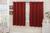 Cortina Blecaute 4,20x2,50 em PVC 100% Corta Luz para Quarto Escritorio Sala Blackout Premium Vermelho