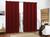 cortina blecaute cortina blackout corta luz cortina de PVC cortina 5,60x2,10m vermelho