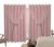 Cortina Blecaute Pvc 6,00x2,80 Sala E Quarto Corta Luz 100% Varao Simples ROSA