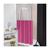 Cortina Box Banheiro Para Varão Impermeável Com Visor Pink