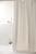 Cortina Box Para Banheiro PVC 198X180cm Impermeável Uzoo Estampa Decoração Chuveiro Branca