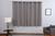 Cortina de Jacquard Pérola Luxo Semi Blackout para Decoração de Sala Quarto Escritório 2,00m x 1,70m Estampada Azulejo Marrom