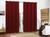 cortina de PVC cortina blecaute corta luz cortina 2.80x2.10m cortina blackout vermelha