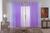 cortina delicate decoraçao voal liso 300x280 transparente lilas