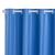 Cortina Folha Blackout PVC 1,40m x 1,60m Uma Parte Bloqueia Luz Sala Quarto Varias Cores Prática Azul