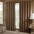 Cortina Jacquard Bari 3 x 2,5 m  Sultan Chocolate