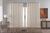 cortina jacquard luxo em tecido semi blackout sala 6,00x2,80 bege