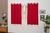 Cortina Oxford Tecido 2,50x1,40 sala/quarto Colors-Filomena Vermelho