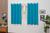 Cortina Oxford Tecido 2,50x1,40 sala/quarto Colors-Filomena azul piscina