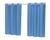 Cortina Para Quarto de Adolescente 2,80 x 1,60 Metros Cores  Azul