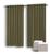 Cortina Para Sala/Quarto Oxford 200x180  Admirare Preto