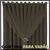 cortina pé direito tecido Fiori 5,00 x 3,20 c/voal cinza marrom