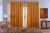 cortina sala quarto semi blackout tecido jacquard 2,70x1,80 dourado