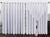 Cortina Voil Xadrez 5.00 x 2.20 Forro Microfibra Branco