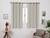 Cortinas Sala E Para Quarto Blackout Pvc 2,20larg X 1,30alt Palha