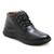 Coturno Masculino Bota Social Couro Coturno Cano Baixo Extremo Conforto Preto