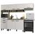 Cozinha Compacta Com Balcao Para Pia 10027x17037 Oak Off White PLN Oak Off White