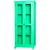 Cristaleira Lateral 2 Portas Vidro 3 Prateleiras - M550300 Laca - Verde Mimo