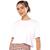 Cropped Alto Giro Basic Fit Feminino Branco