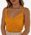 Cropped Tricot Modal Escama em Tricot / Blusa Feminina Escama Trico / Blusinha Cropped Trico Mostarda