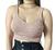 Cropped Tricot Modal Escama em Tricot / Blusa Feminina Escama Trico / Blusinha Cropped Trico Nude