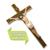 Crucifixo Cruz Em Madeira Para Cozinha Grande 48cm  Colorido