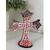 Cruz Crucifixo Decorativo de mesa em Acrílico LINDO 15x18cm Rosê Gold