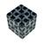 Cubo Mágico Mutável Magnético 72 Formas 3d Preto