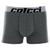 Cueca Boxer Colcci Masculina Cotton Algodão Elástico Cinza mescla