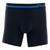 Cueca Boxer Mash Longa Active Em Microfibra Preto