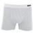 Cueca Boxer Risca de Giz Mash Masculina Microfibra Elástico Branco