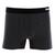 Cueca Boxer Risca de Giz Mash Masculina Microfibra Elástico Preto