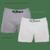 Cueca Boxer Zorba 781 Algodão sem Costura Kit com 2 unidades 264, Branco, Mescla