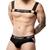 Cueca Jockstrap + Harness Masculino Jock Boys Preto