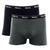 Cueca Mash Boxer Cotton 2 Peças Chumbo