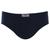 Cueca Slip Mash Masculina Algodão Lisa Azul marinho