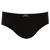 Cueca Slip Mash Masculina Algodão Lisa Preto