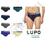 Cuecas lupo slip sem costura macio microfibra lupo kit 6 691 Sortidas