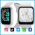 D20 Y68 Relógio  Com foto Personalizada, Digital SmartWatch Feminino e Masculino Pulseira Removível - Smart-watch branco