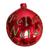 Decorama de acetato metalizado Bolas para Decoração: Feliz Natal, Ano Novo Feliz natal bola vermelha