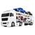 Diamond Truck Cegonheira Cegonha 66cm - Roma Brinquedos Branco