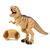 Dinossauro De Brinquedo Robo Com Controle Remoto T-REX Luz e Som Infantil - Mega Compras Unica