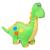 Dinossauro de Pelúcia Grande 50cm Decoração Quarto Infantil - FOFUXOS DE PELÚCIA Verde