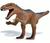 Dinossauro Furious Rex 60 Cm Emite Som Adjomar Brinquedos Marrom
