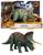 Dinossauro Jurassic World c/ Som - Ruge e Ataca - Campo Cretáceo Dino Escape - Mattel Triceratops, Hdx34