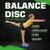 Disco De Equilíbrio ,Balance Almofada Cushion, Pilates Yoga Fisioterapia, Fitness 34cm + Bomba Rosa