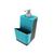 Dispensador para Detergente líquido Dispenser Chumbo - Crippa Azul turquesa