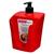 Dispensador Porta Detergente e Esponja 610 ml C/ Bico Dosador Vermelho