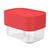 Dispenser Para Detergente e Organizador de Pia 650ml Trium - Ou Vermelho
